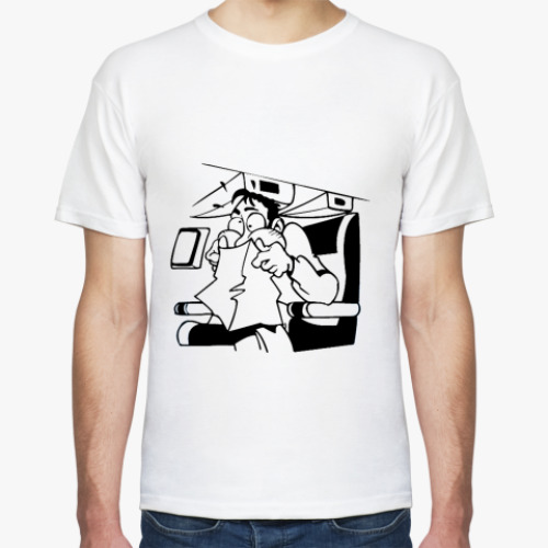 Футболка с принтом 'Воздушная болезнь'