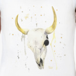 Декоративный череп коровы