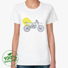 Женская футболка органик