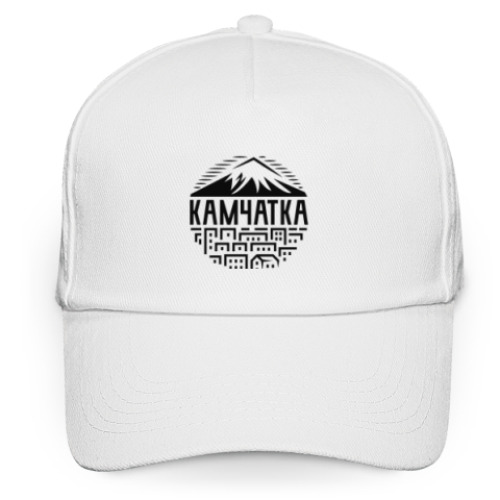 Кепка бейсболка с принтом Камчатка