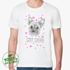 Мужская футболка органик