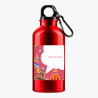 Металлическая бутылка 400 мл UV-DTF