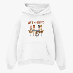 Толстовка худи оверсайз