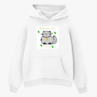 Толстовка худи оверсайз