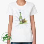 Женская футболка органик