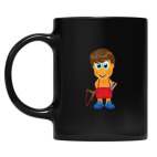 Кружка цветная UV-DTF