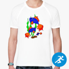 Мужская спортивная футболка