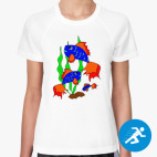 Женская спортивная футболка