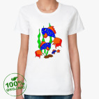 Женская футболка органик