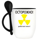 Кружка с ложкой