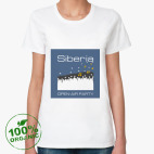 Женская футболка органик