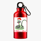 Металлическая бутылка 400 мл UV-DTF