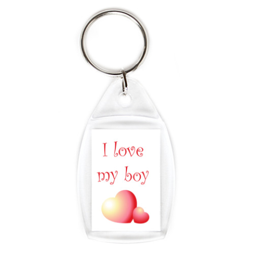 Брелок с принтом Love