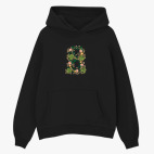 Толстовка худи оверсайз