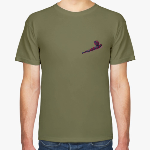 Футболка с принтом Трубка мира