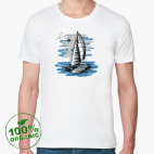 Мужская футболка органик