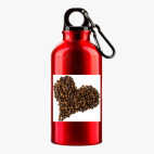 Металлическая бутылка 400 мл UV-DTF