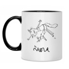 Кружка двухцветная