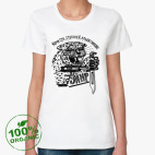 Женская футболка органик