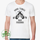 Мужская футболка органик