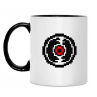 Кружка двухцветная