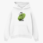 Толстовка худи оверсайз