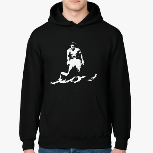 Толстовка худи с принтом Boxing