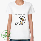 Женская футболка органик