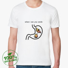 Мужская футболка органик