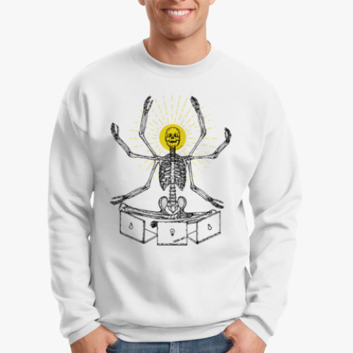 Свитшот с принтом Geek