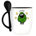 Кружка с ложкой