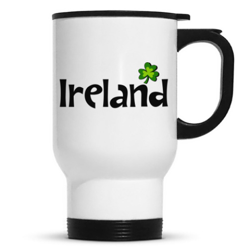 Кружка-термос с принтом Lucky sheep