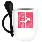 Кружка с ложкой