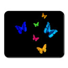 Коврик Неоновые Бабочки