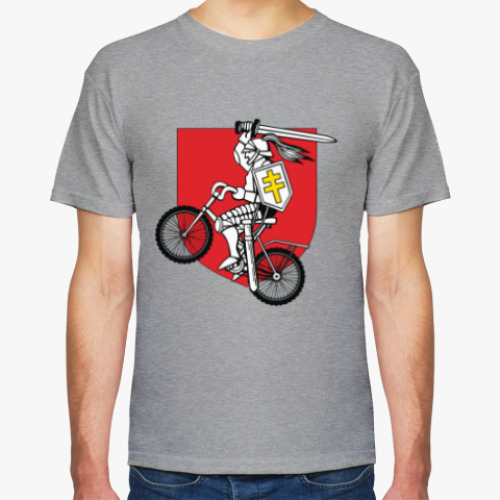 Футболка с принтом ВелоПогоня