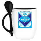 Кружка с ложкой