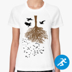 Женская спортивная футболка