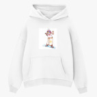 Толстовка худи оверсайз