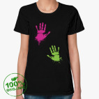 Женская футболка органик