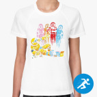 Женская спортивная футболка