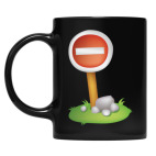 Кружка цветная UV-DTF