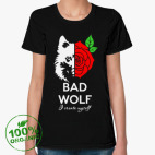 Женская футболка органик