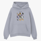 Толстовка худи оверсайз