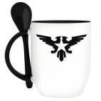 Кружка с ложкой