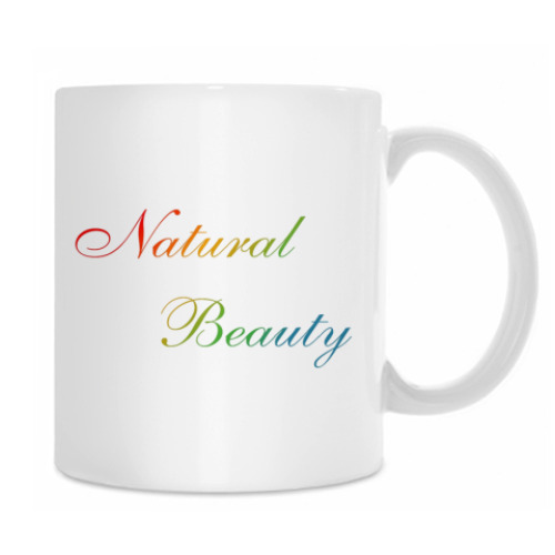 Кружка с принтом Natural Beauty