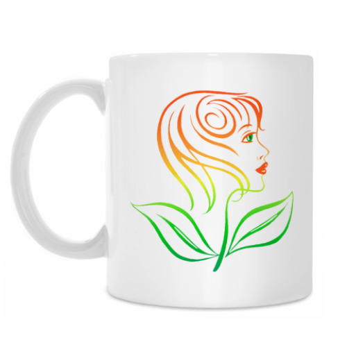 Кружка с принтом Natural Beauty