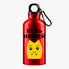 Металлическая бутылка 400 мл UV-DTF