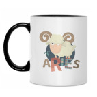 Кружка двухцветная