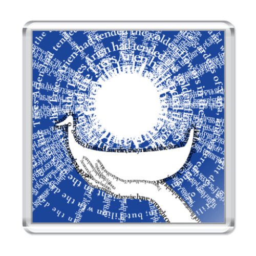 Магнит с принтом  Ладья Солнца