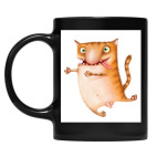 Кружка цветная UV-DTF